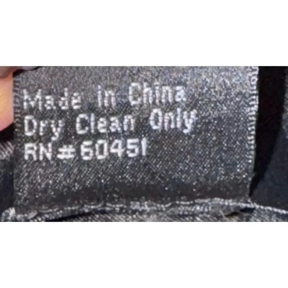 Surell 100% Rabbit Fur Woman's Black Vest size small medium big collar hook eye - Picture 7 of 8